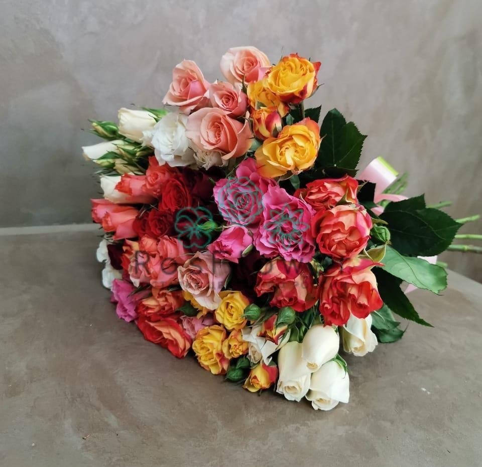 Букет цветов из: Розы в Рождествено