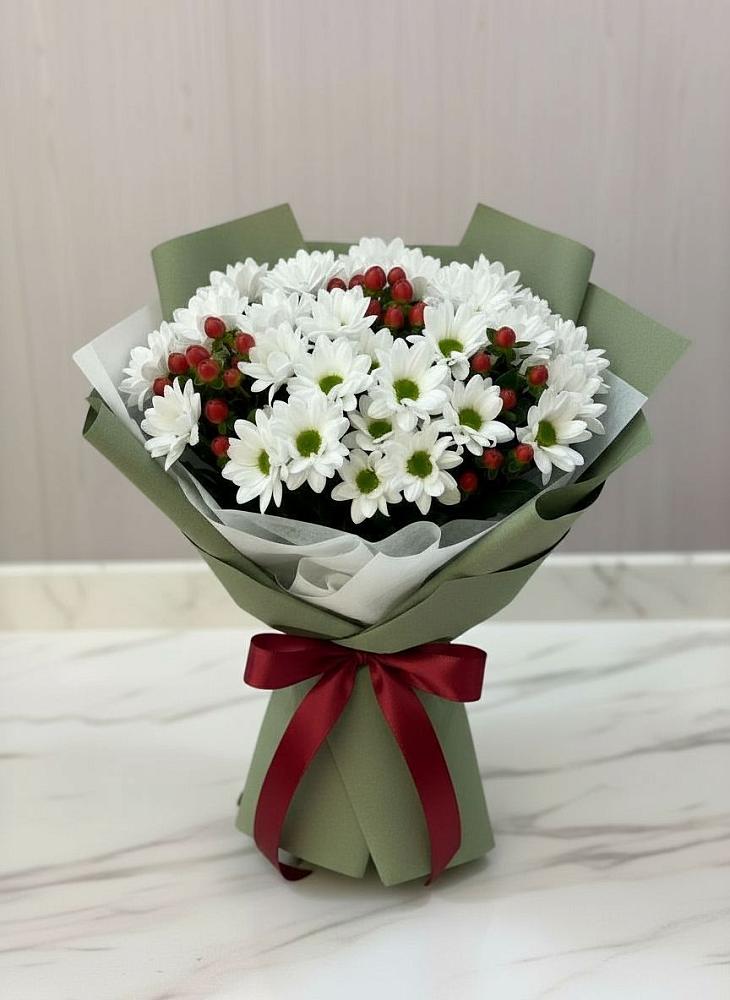 Букет цветов из: Хризантемы в Рождествено