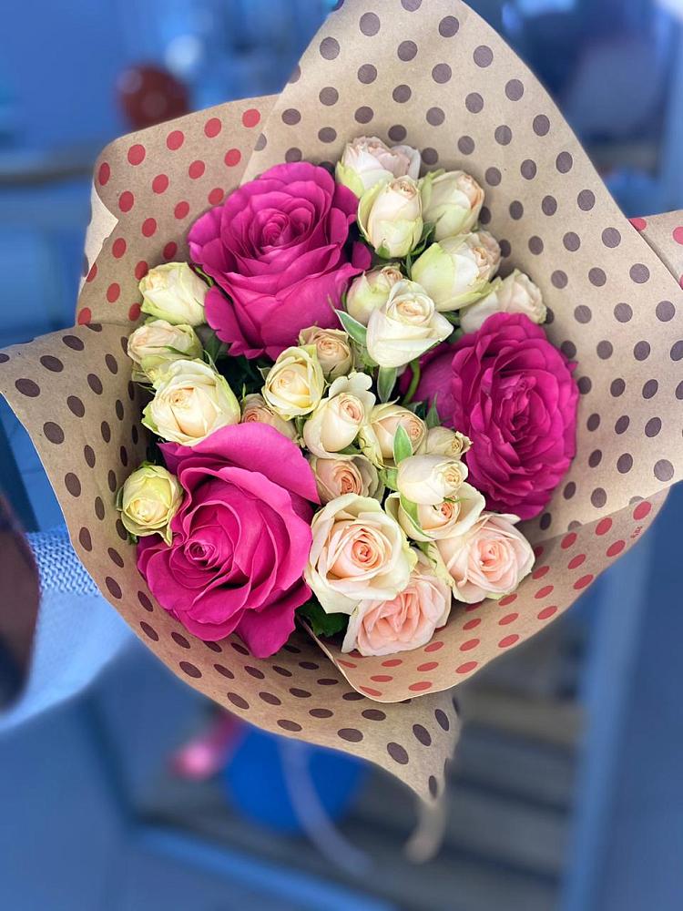 Букет цветов из: Розы в Рождествено