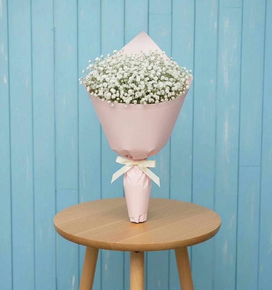 Букет цветов из: Гипсофила в Рождествено