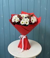 Букет цветов из:  Хризантемы #REPLACE_PRED# Рождествено
