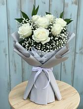 Букет цветов из:  Розы #REPLACE_PRED# Рождествено