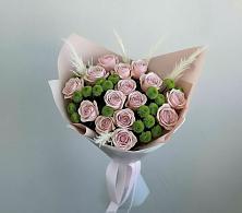 Букет цветов из:  Розы и Хризантемы в Рождествено