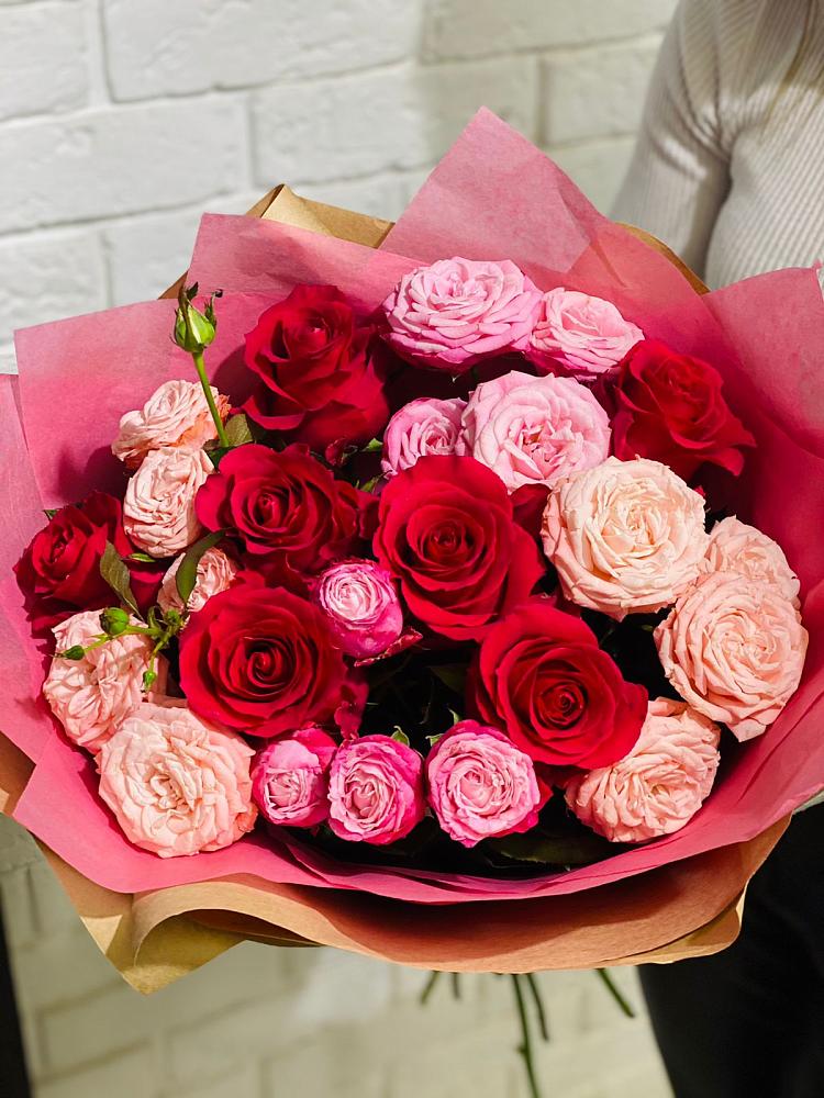 Букет цветов из: Розы в Рождествено