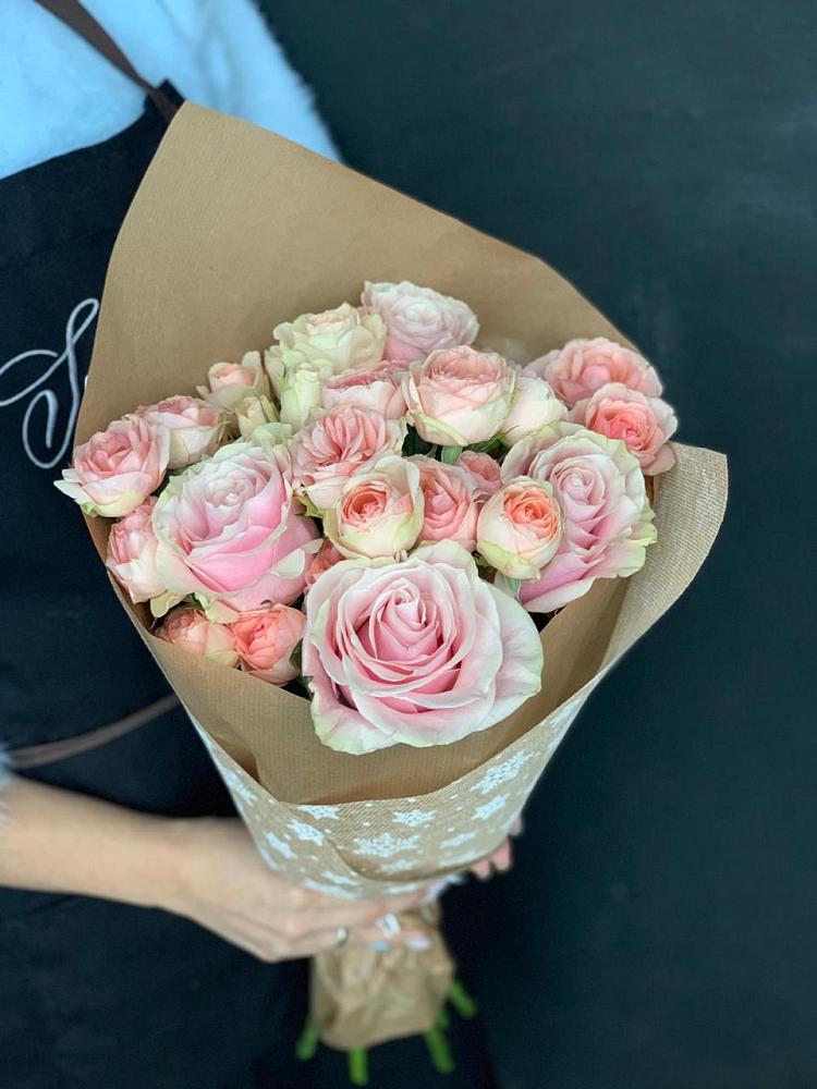 Букет цветов из: Хризантемы и Розы в Рождествено