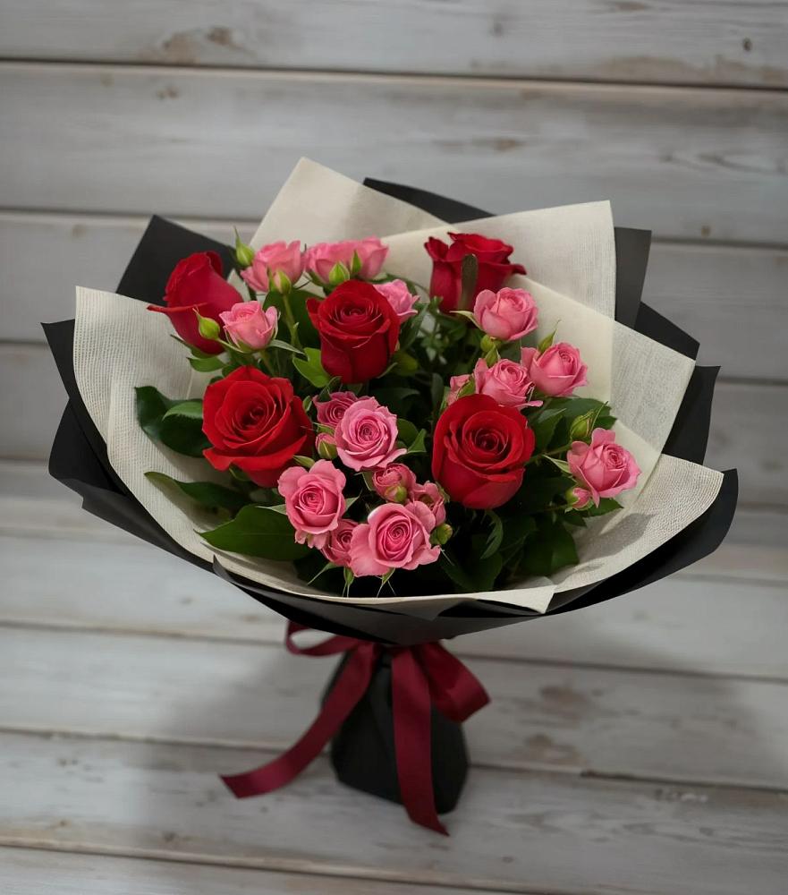 Букет цветов из: Розы в Рождествено