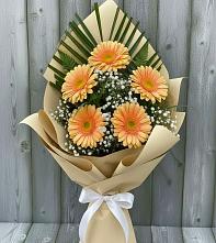 Букет цветов из:  Герберы в Рождествено